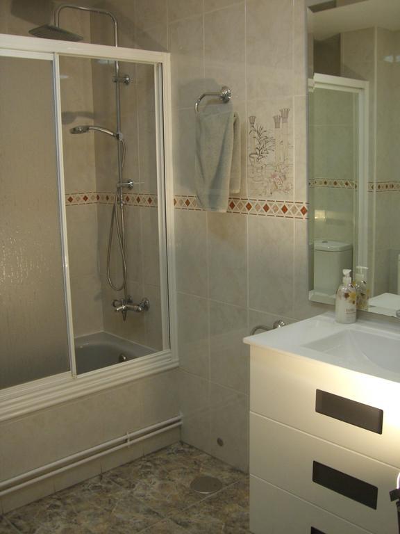 Pension Aqua Rooms Portomarin Bagian luar foto